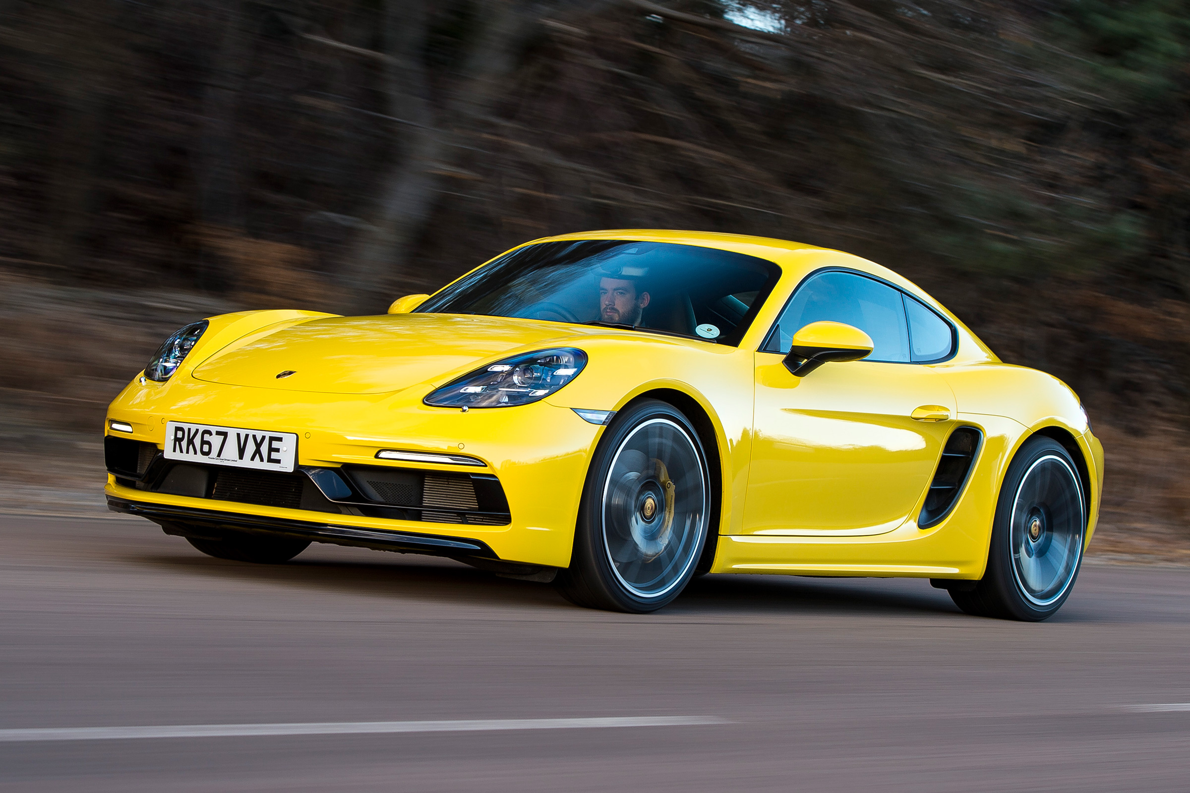 Porsche Cayman - front
