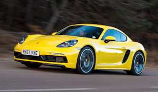 Porsche Cayman - front