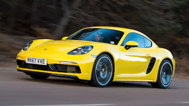 Porsche Cayman - front