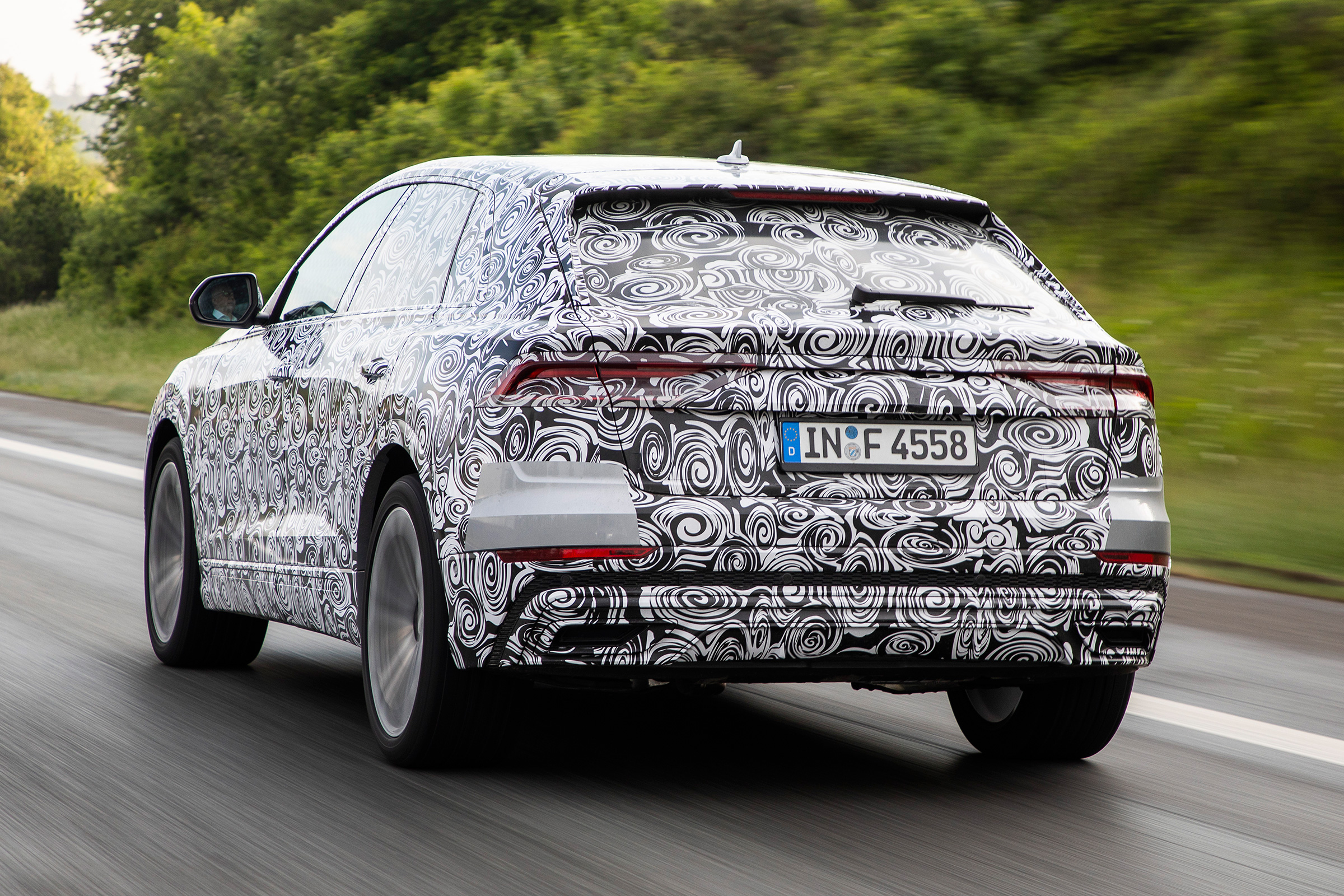 Audi Q8 ride review - rear