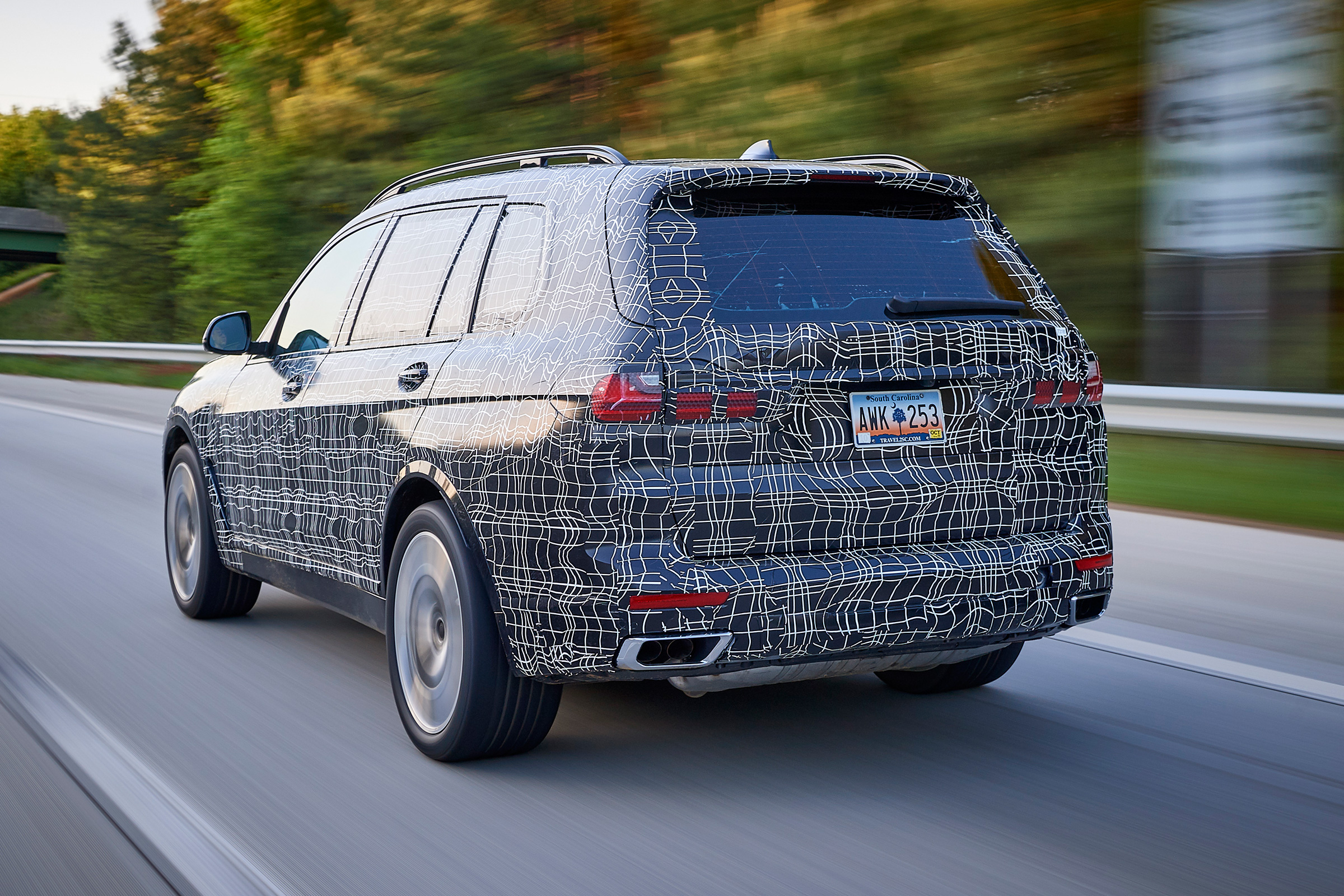 BMW X7 prototype - rear