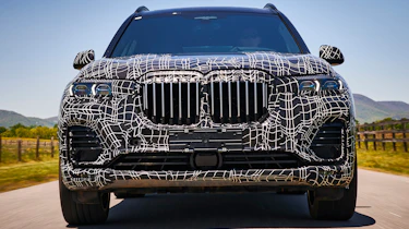 BMW X7 prototype - front