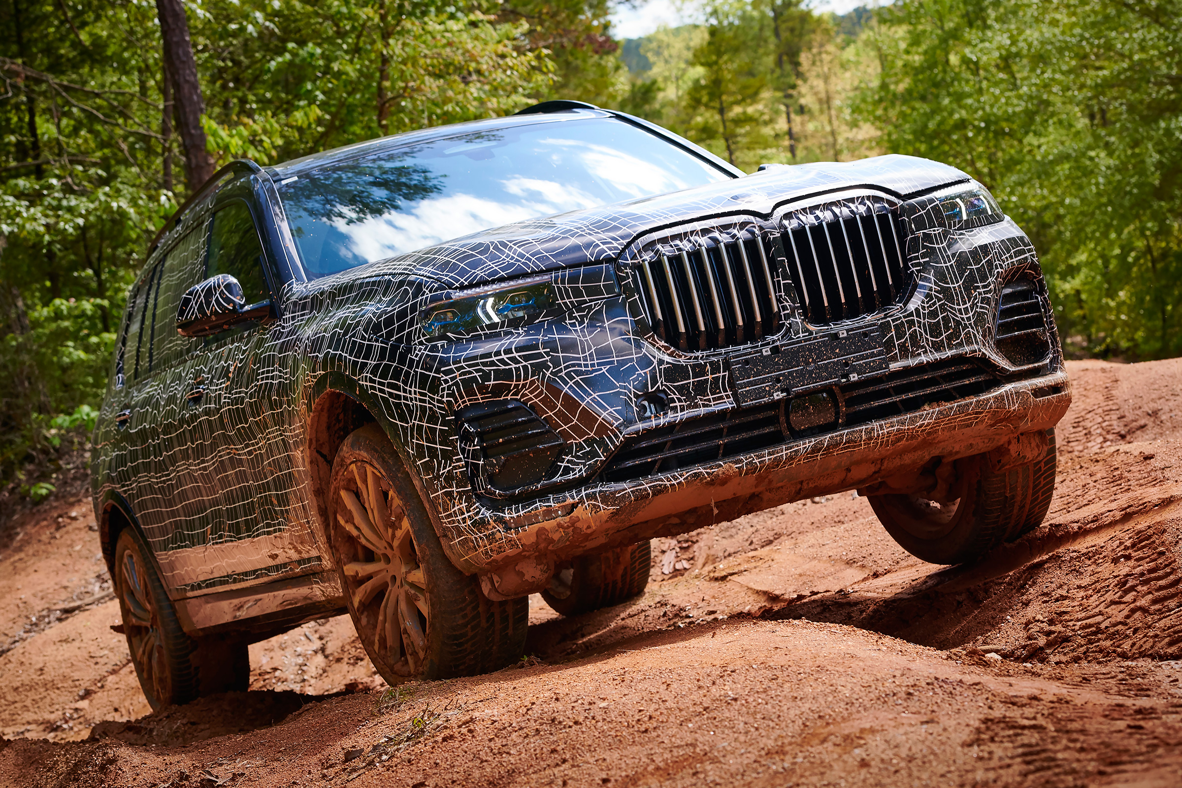 BMW X7 prototype - front