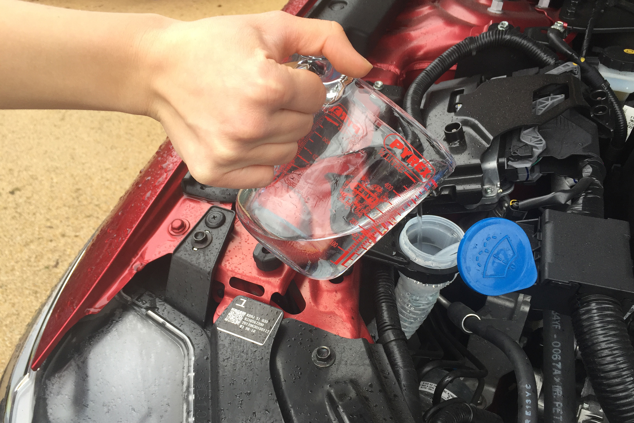 Mazda CX-5 long-term test review - windscreen washer top-up