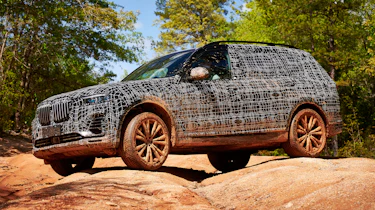 BMW X7 prototype - front
