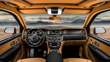 Rolls-Royce Cullinan SUV - interior