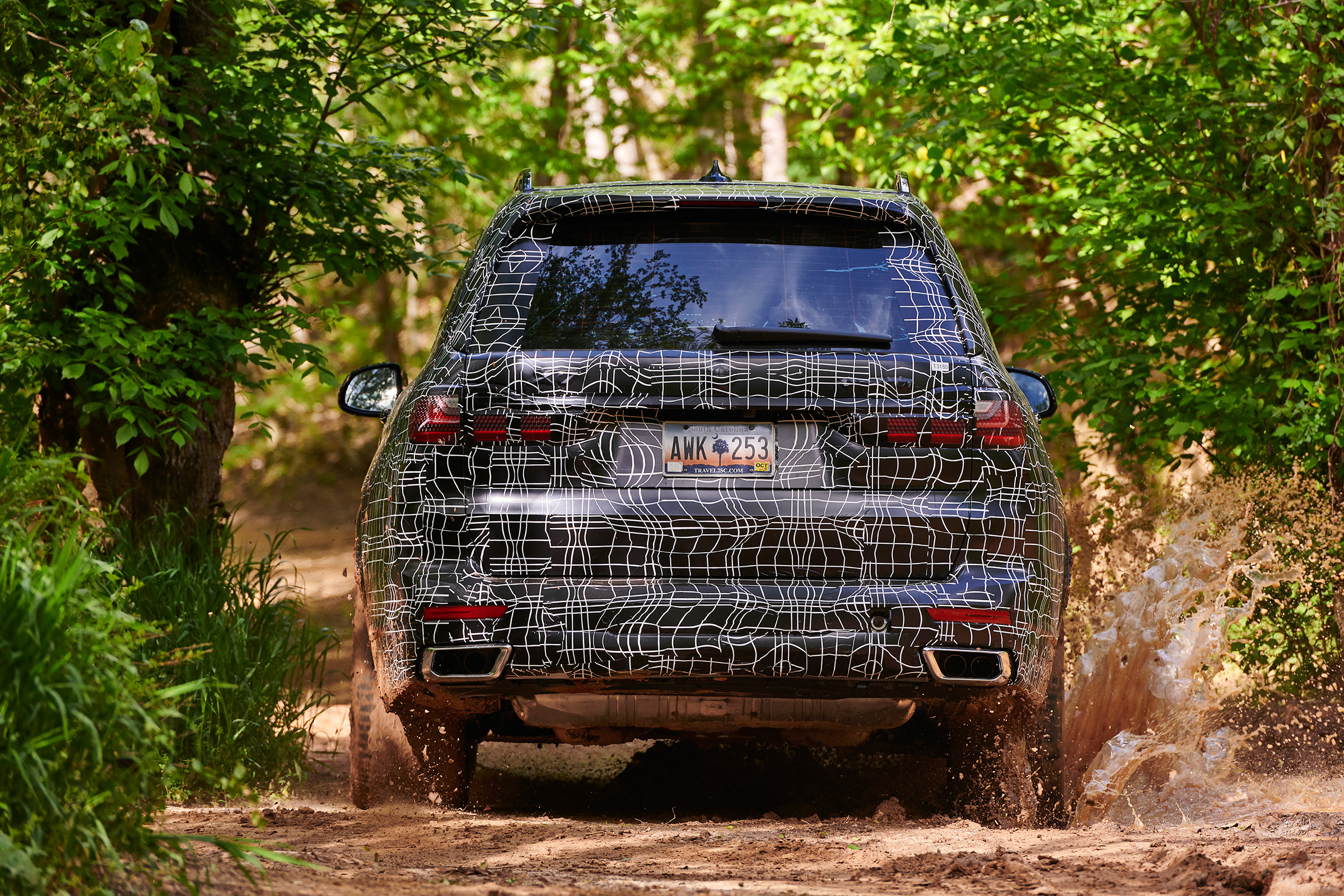 BMW X7 prototype - rear