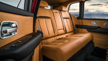 Rolls-Royce Cullinan SUV - rear seats