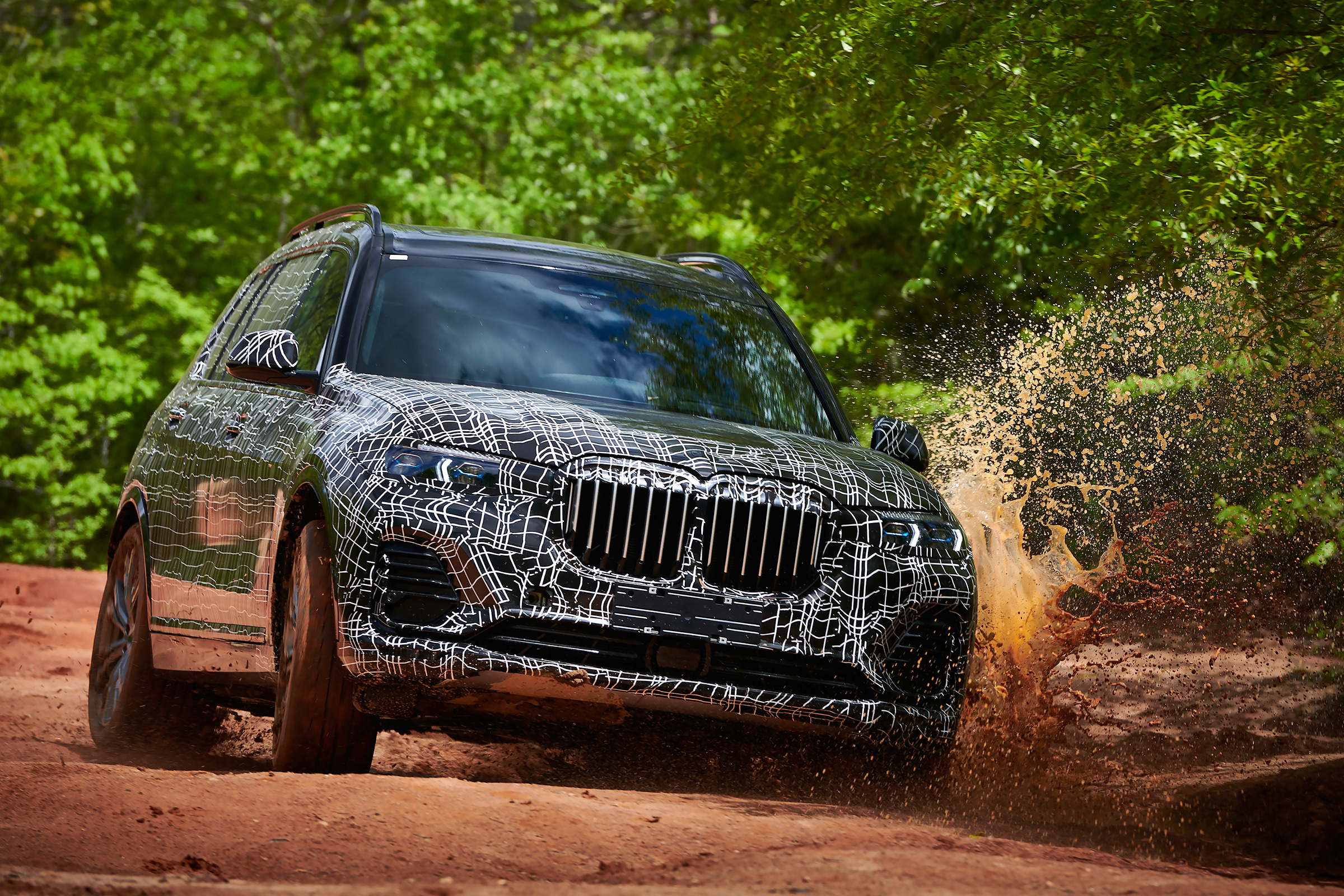 BMW X7 prototype - front