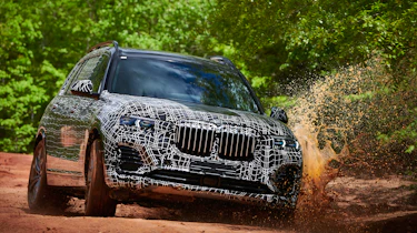 BMW X7 prototype - front