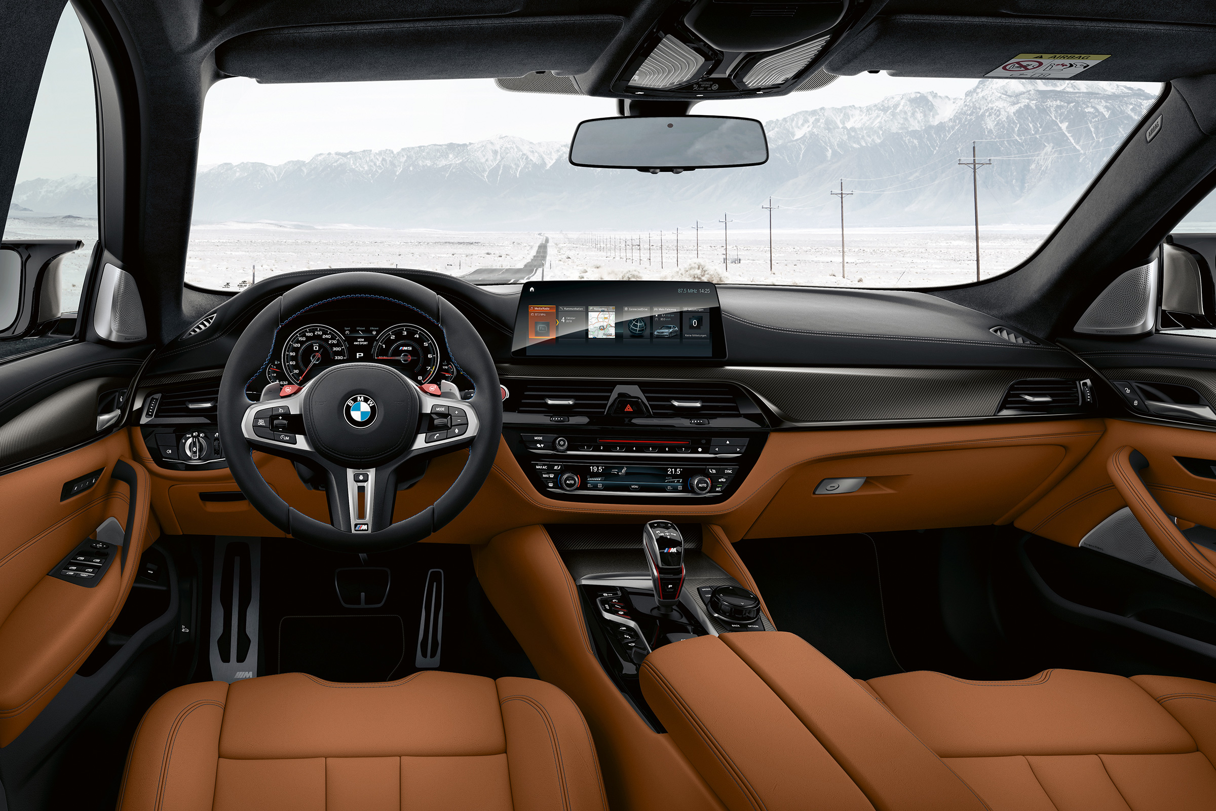 BMW M5 Competition Pack - interior