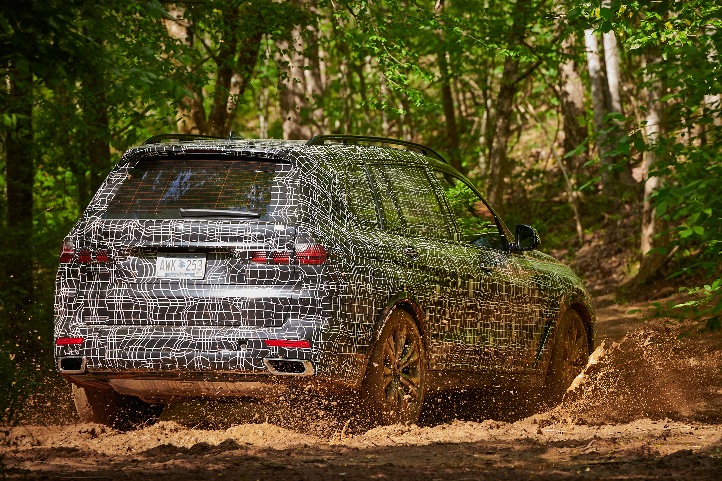 BMW X7 prototype - rear