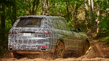 BMW X7 prototype - rear