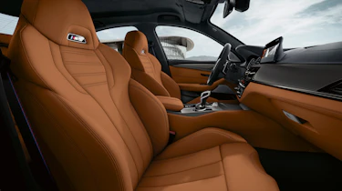 BMW M5 Competition Pack - front seats