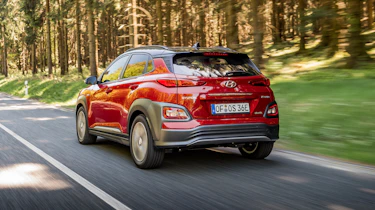 Hyundai Kona Electric - rear tracking