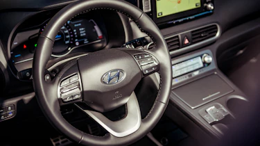 Hyundai Kona Electric - steering wheel