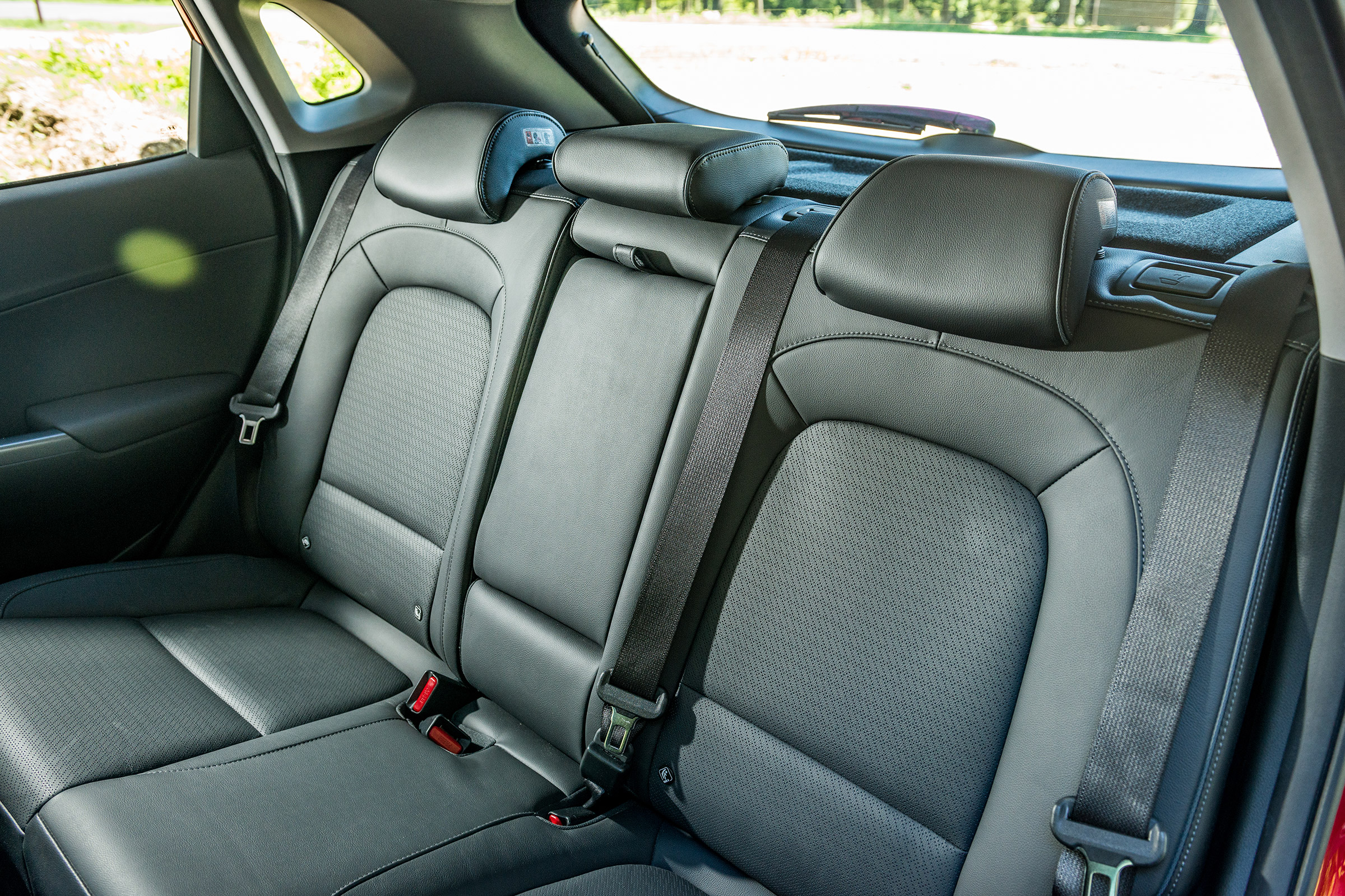 Hyundai Kona Electric - rear seats