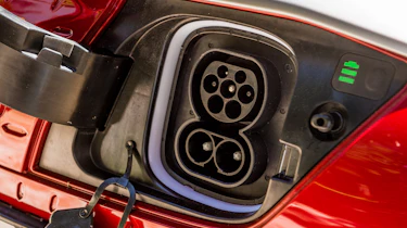 Hyundai Kona Electric - charging point