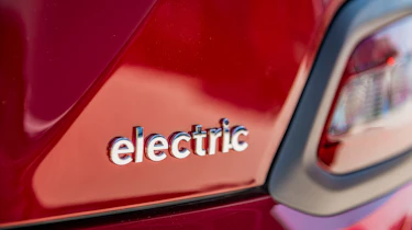 Hyundai Kona Electric - electric badge