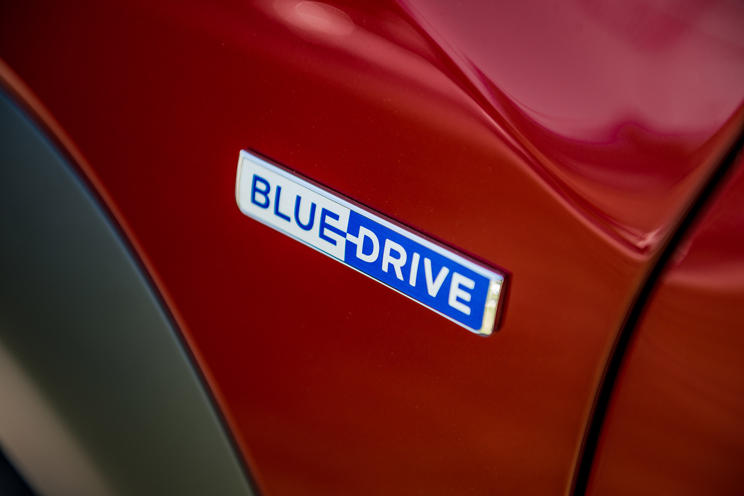 Hyundai Kona Electric - Blue Drive badge