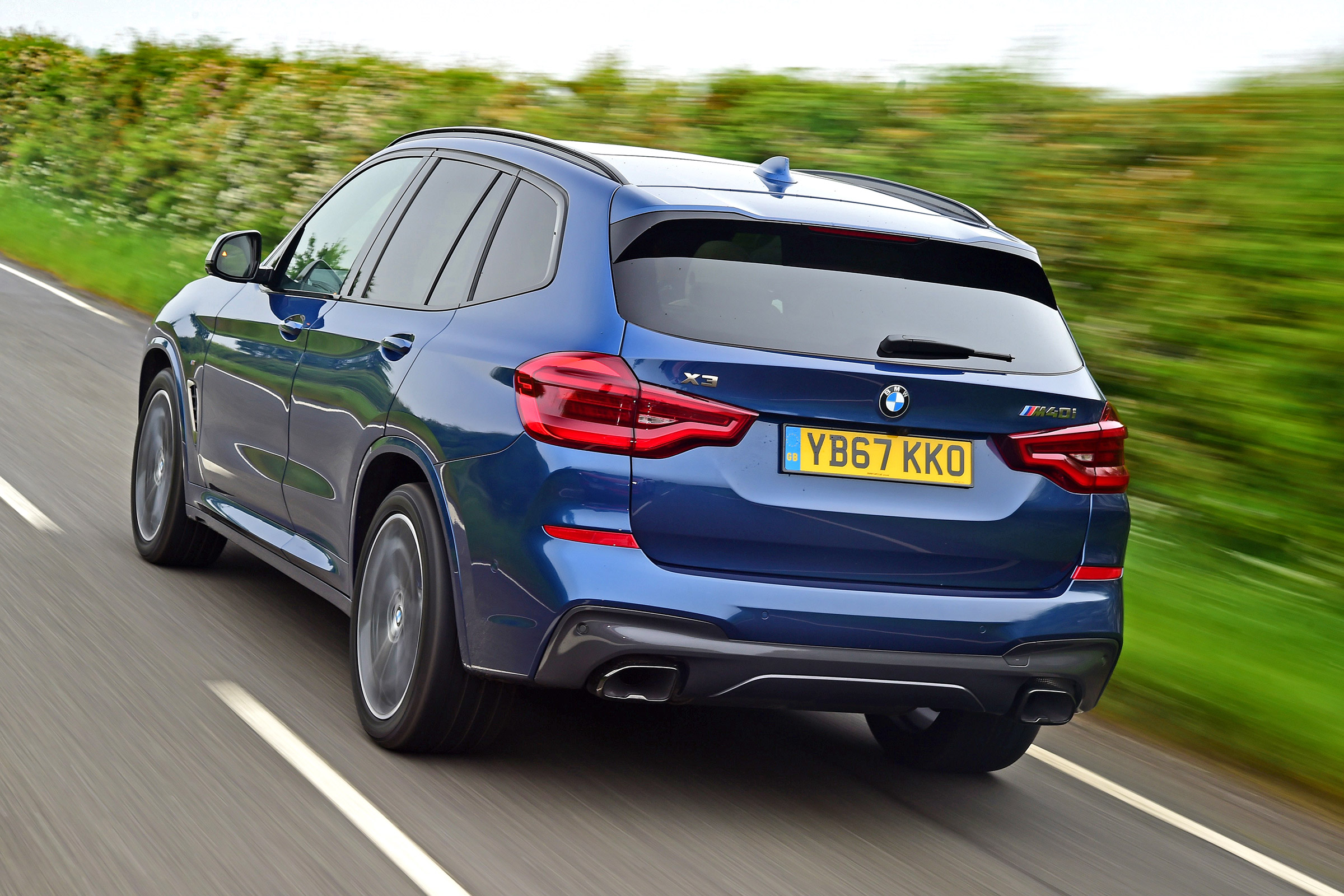 BMW X3 M40i - rear