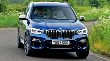 BMW X3 M40i - front cornering