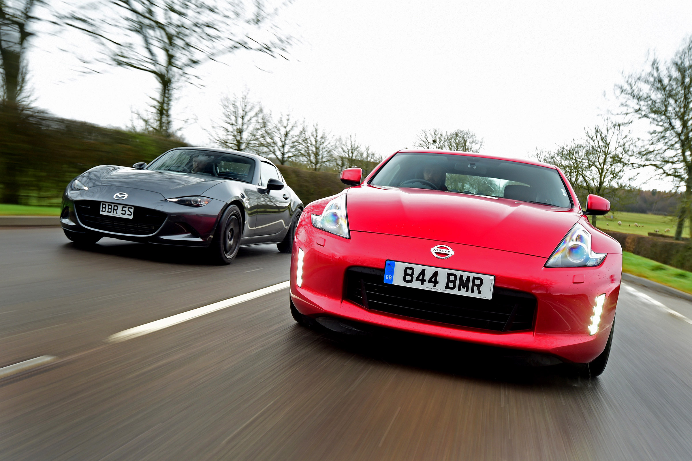 Nissan 370Z vs Mazda MX-5 BBR GTi Turbo - header