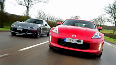 Nissan 370Z vs Mazda MX-5 BBR GTi Turbo - header