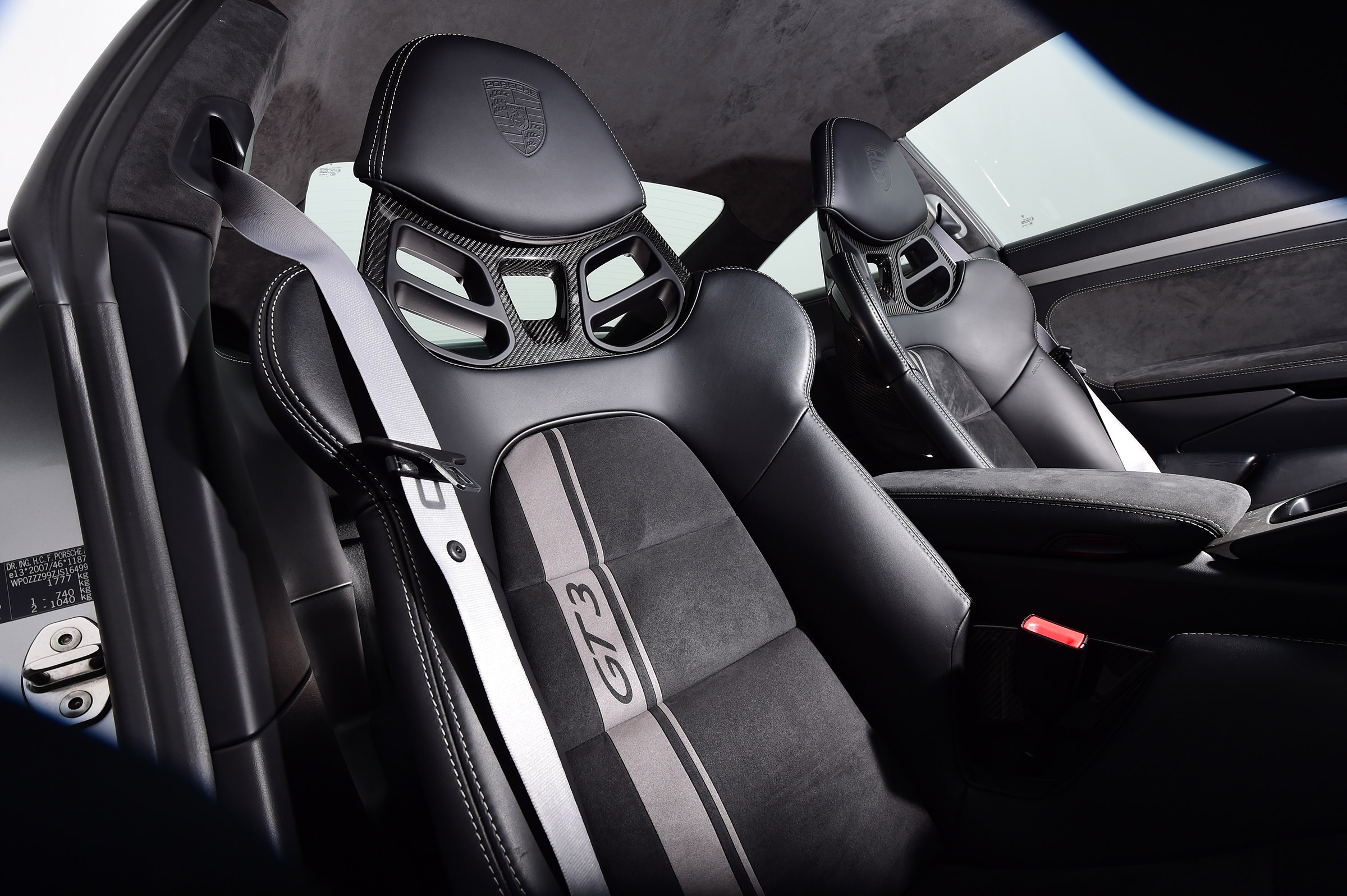 Porsche 911 GT3 - seats