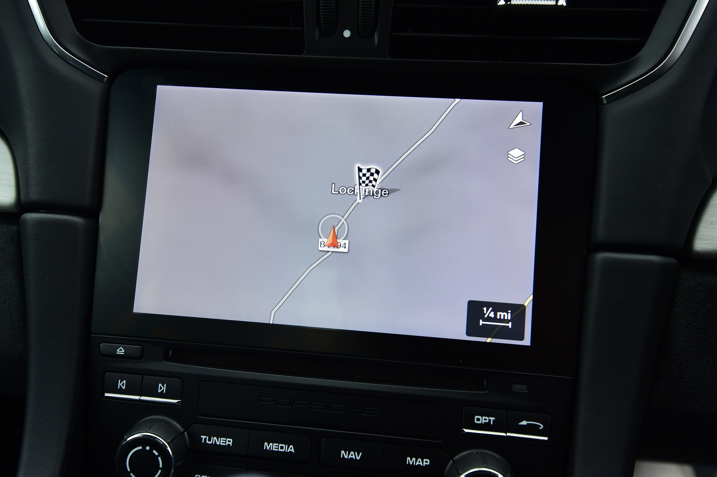 Porsche 911 GT3 - sat-nav