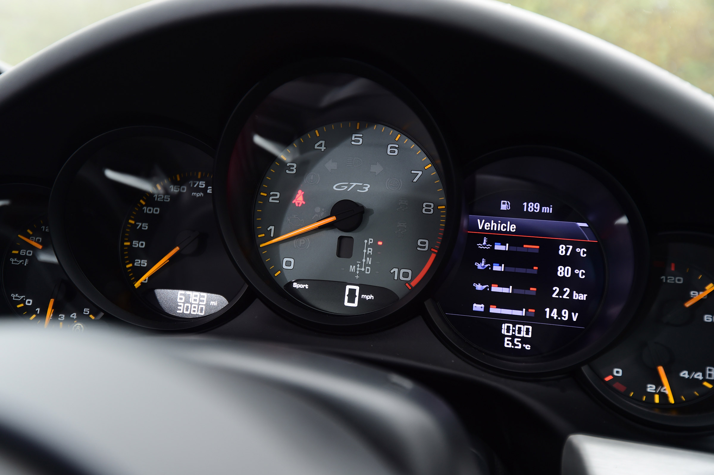 Porsche 911 GT3 - dials