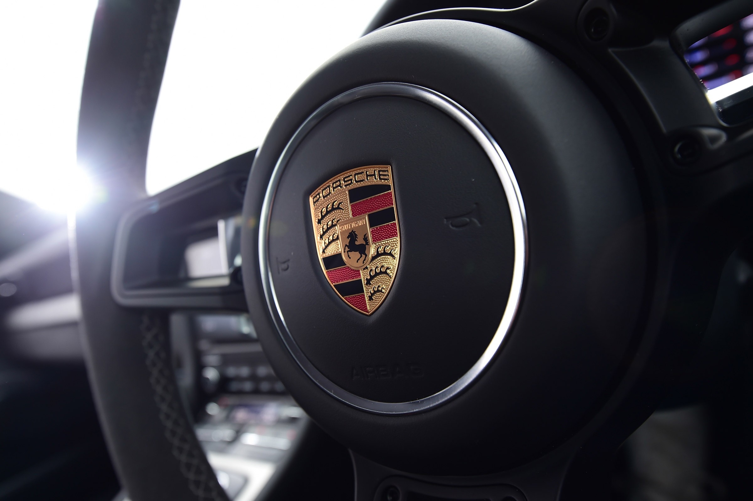 Porsche 911 GT3 - steering wheel