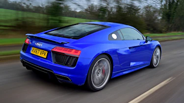 Audi R8 RWS - rear action