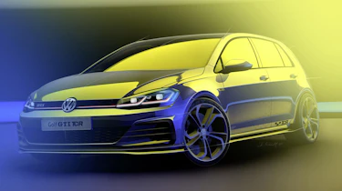 Volkswagen Golf GTI TCR - front sketch