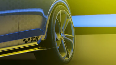 Volkswagen Golf GTI TCR - wheel sketch