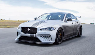 Jaguar XE SV Project 8 - front track