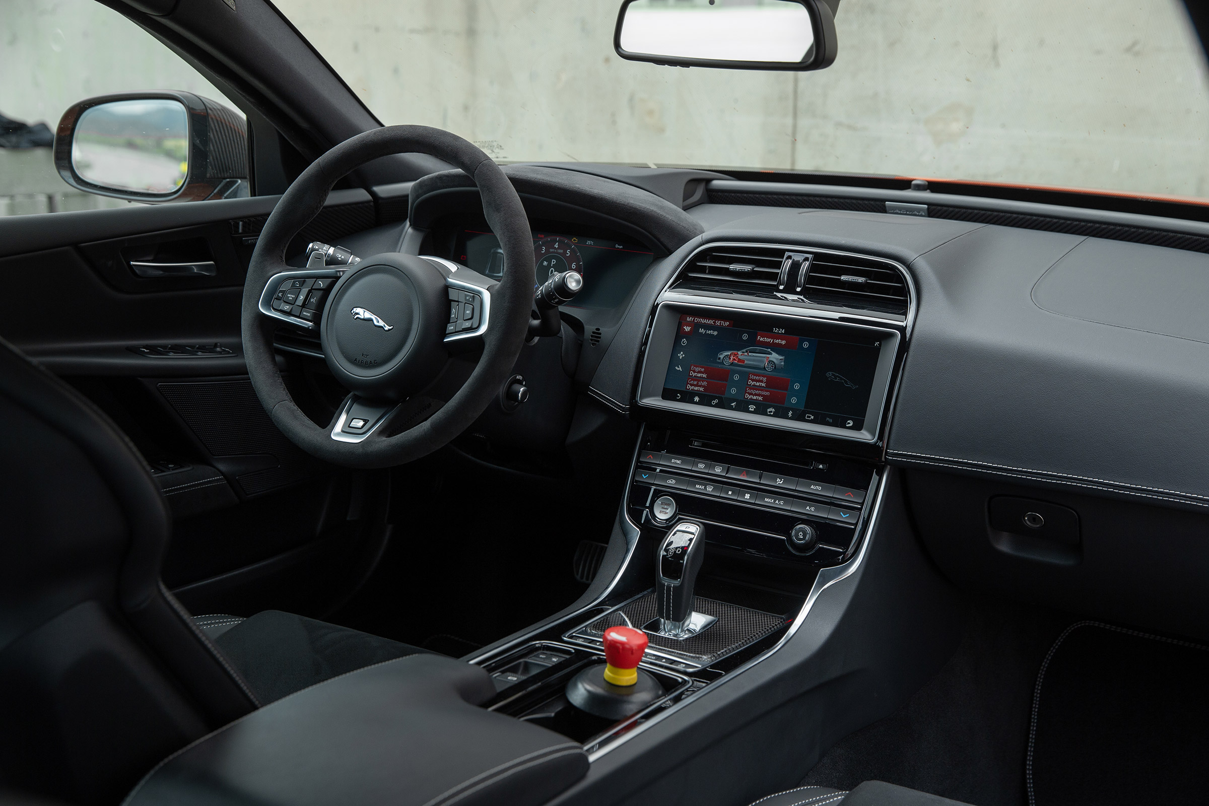Jaguar XE SV Project 8 - dash