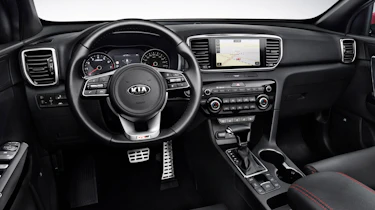 Kia Sportage 2018 facelift - dash