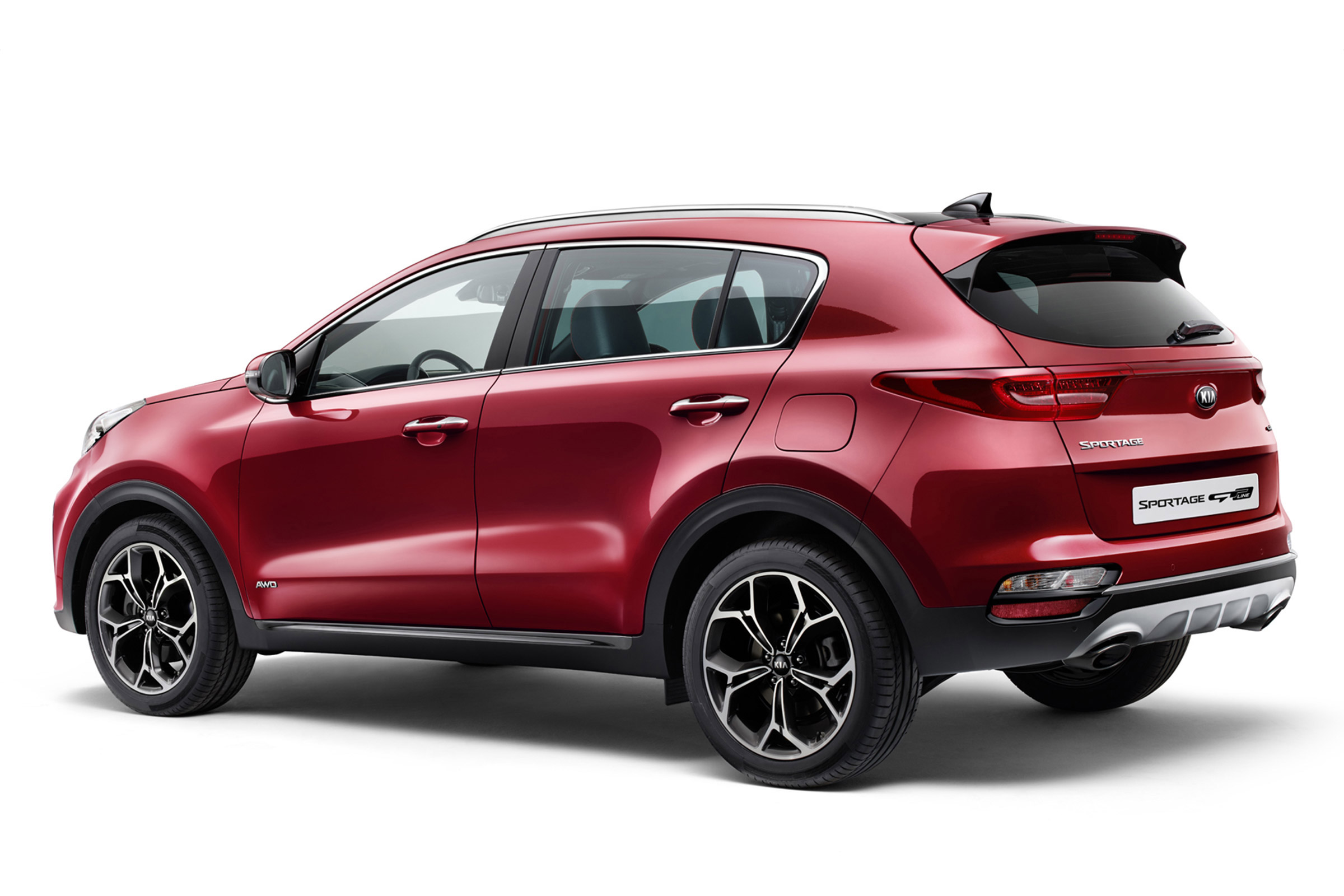 Kia Sportage 2018 facelift - rear