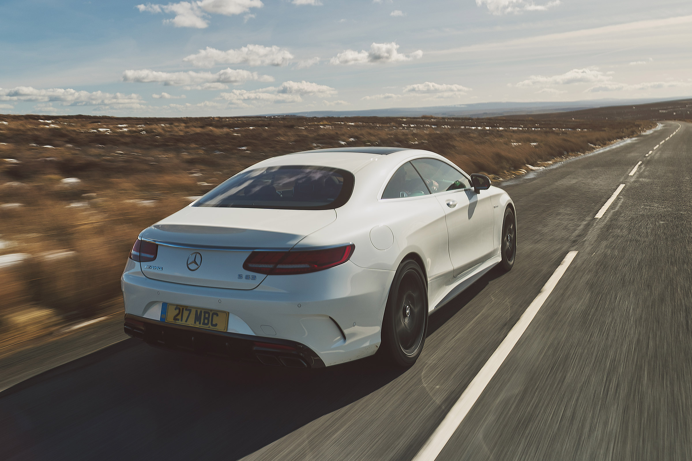 Mercedes-AMG S 63 Coupe - rear tracking