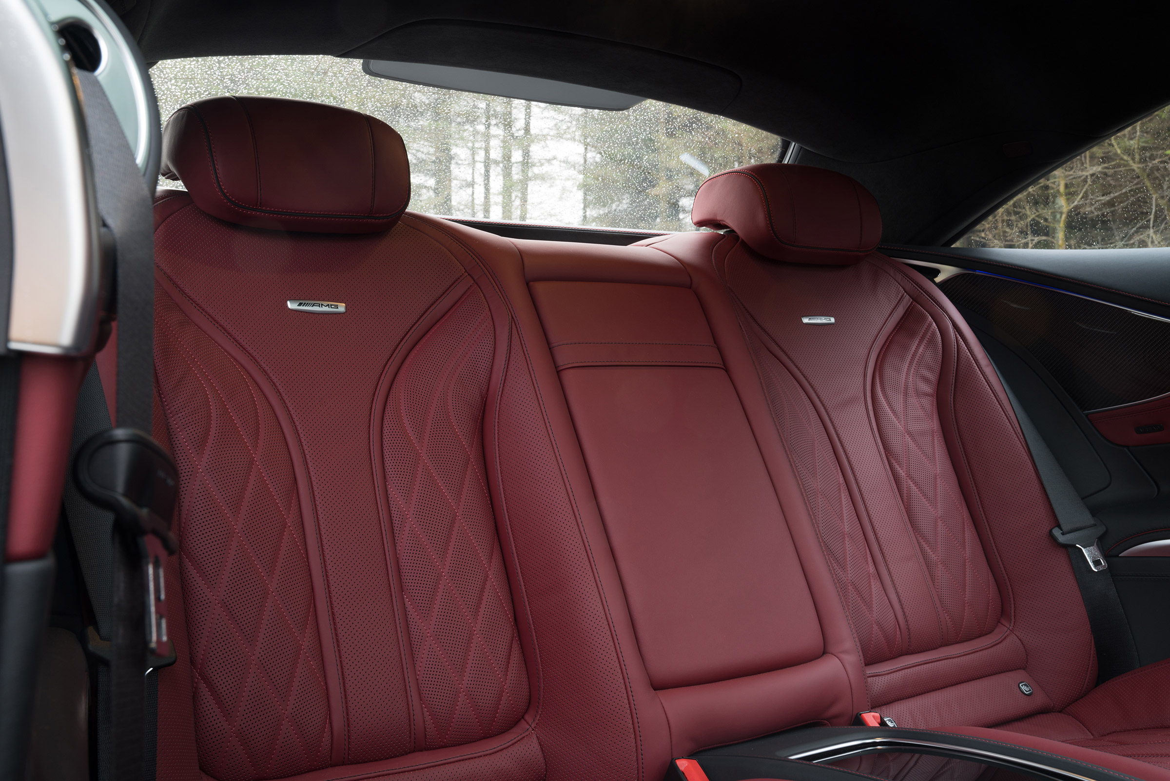 Mercedes-AMG S 63 Coupe - rear seats