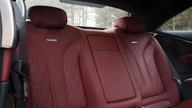 Mercedes-AMG S 63 Coupe - rear seats