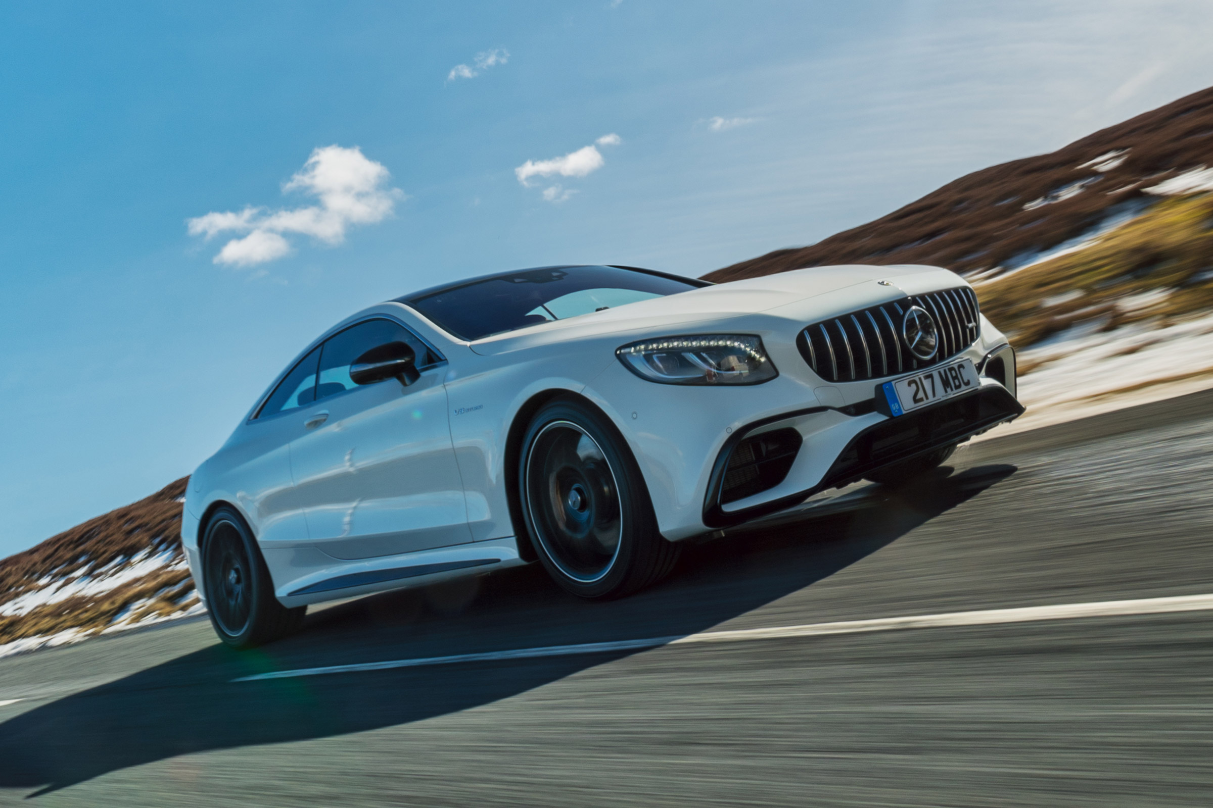 Mercedes-AMG S 63 Coupe - front tracking