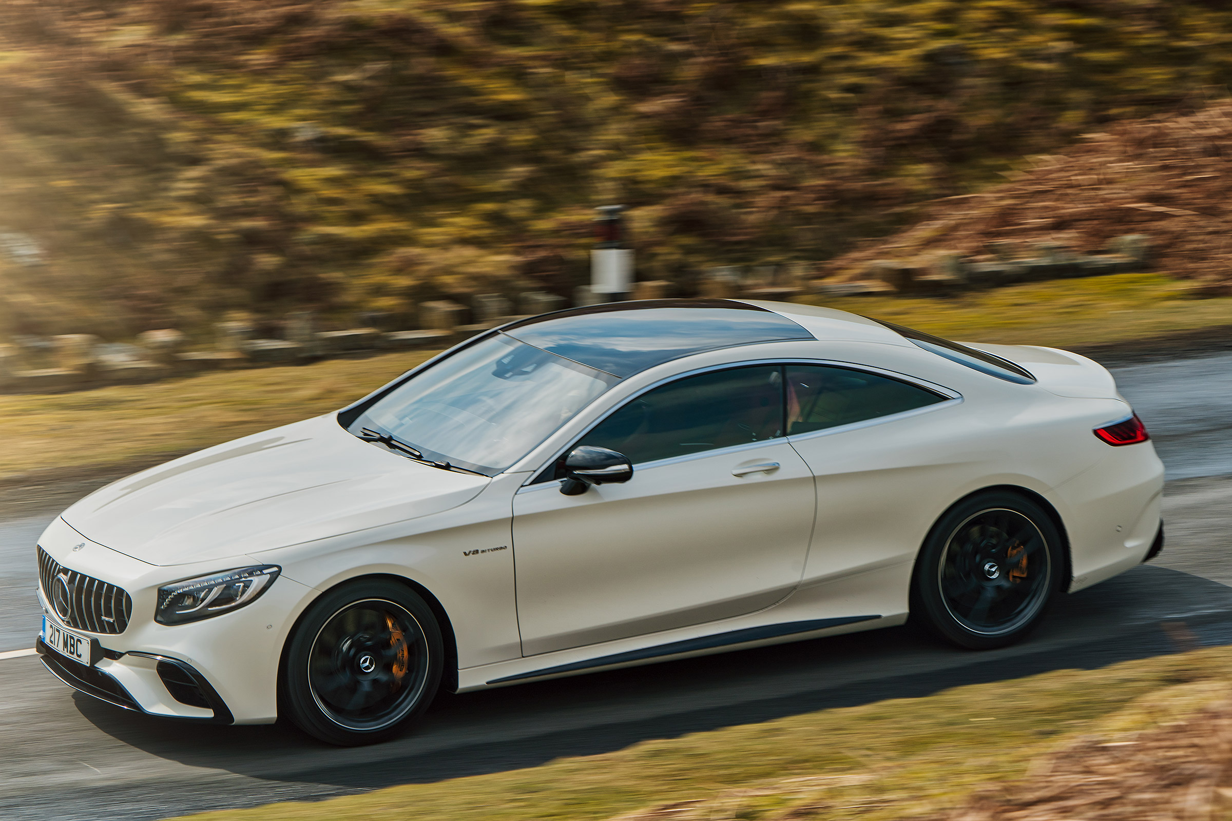 Mercedes-AMG S 63 Coupe - above action