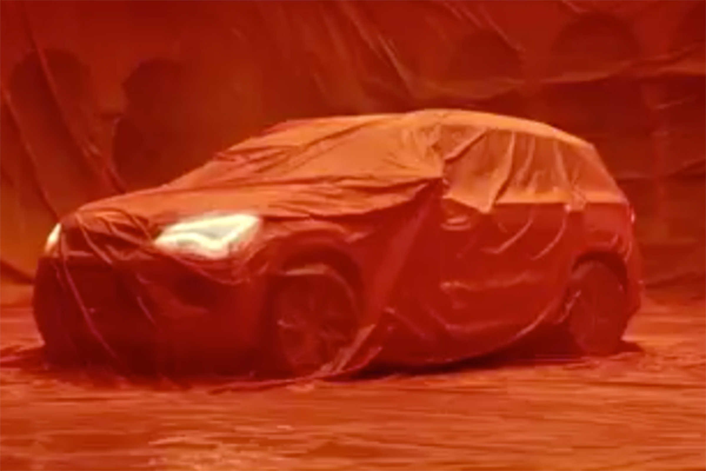 SEAT Tarraco SUV teaser lights