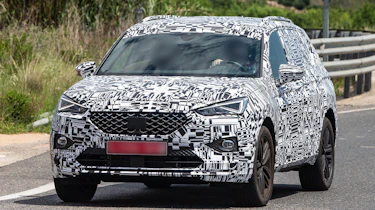 SEAT Tarraco spied - front