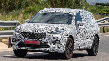 SEAT Tarraco spied - front