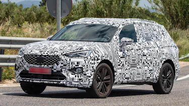 SEAT Tarraco spied - front