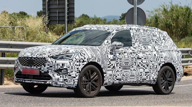 SEAT Tarraco spied - front