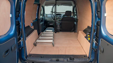 Ply-lined Renault van